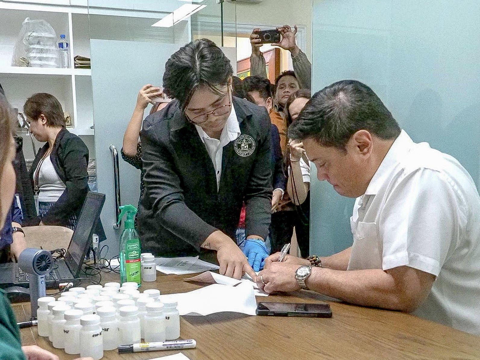 Zubiri undergoes drug test