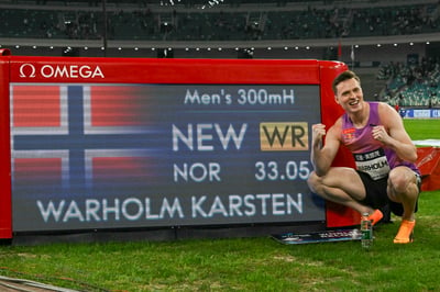 Warholm upbeat ahead of Tokyo worlds
