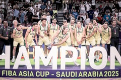 Boomers seal Asia Cup treble
