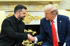 Zelensky gifts Trump golf club of Ukraine war veteran