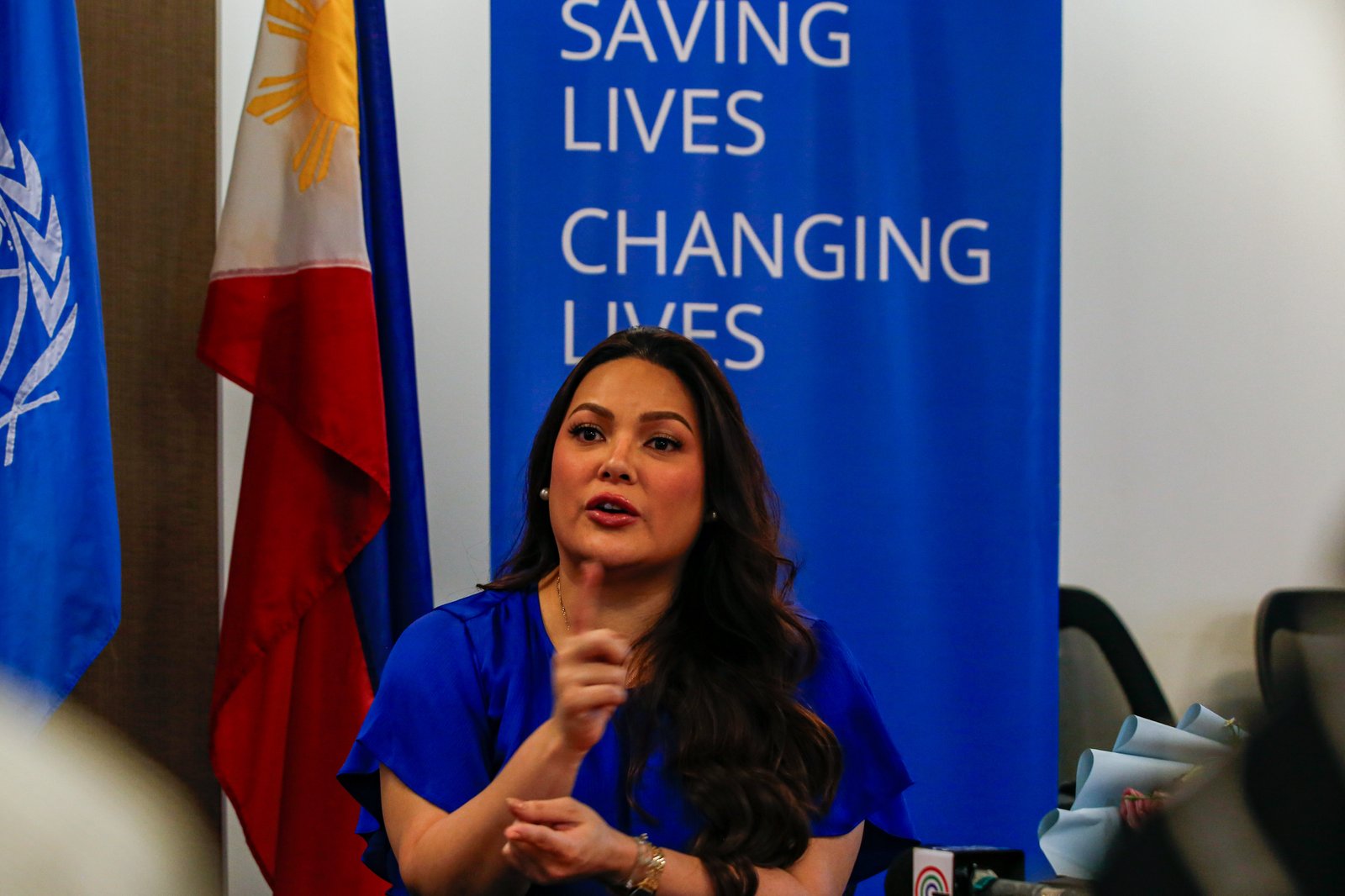 KC Concepcion returned to the World Food Programme as a WFP Goodwill Ambassador, championing universal access to school meals in the Philippines during a ceremony in Mandaluyong City on World Humanitarian Day, August 19, 2025. She now joins a distinguished roster of global ambassadors — including Kate Hudson, Michael Kors, and Son Heung-Min — who lend their voices to WFP’s mission to end global hunger.