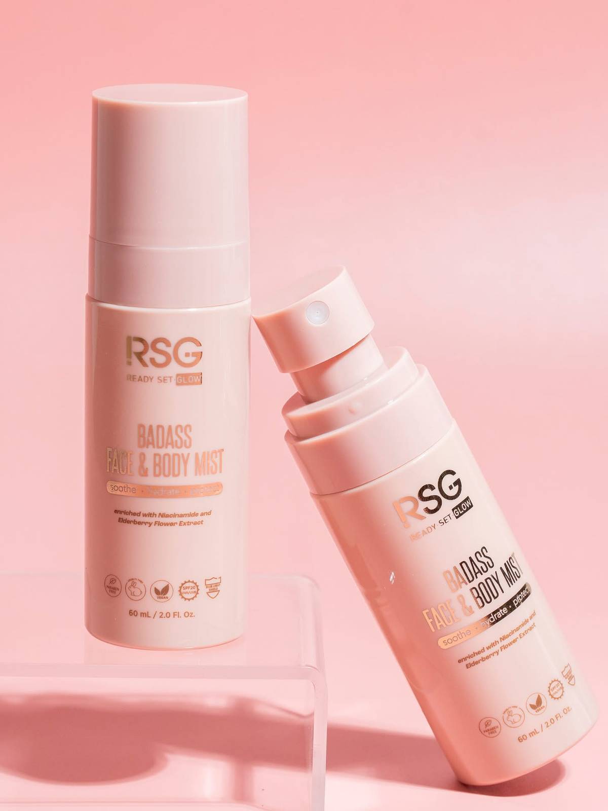 FACE and body mist.
