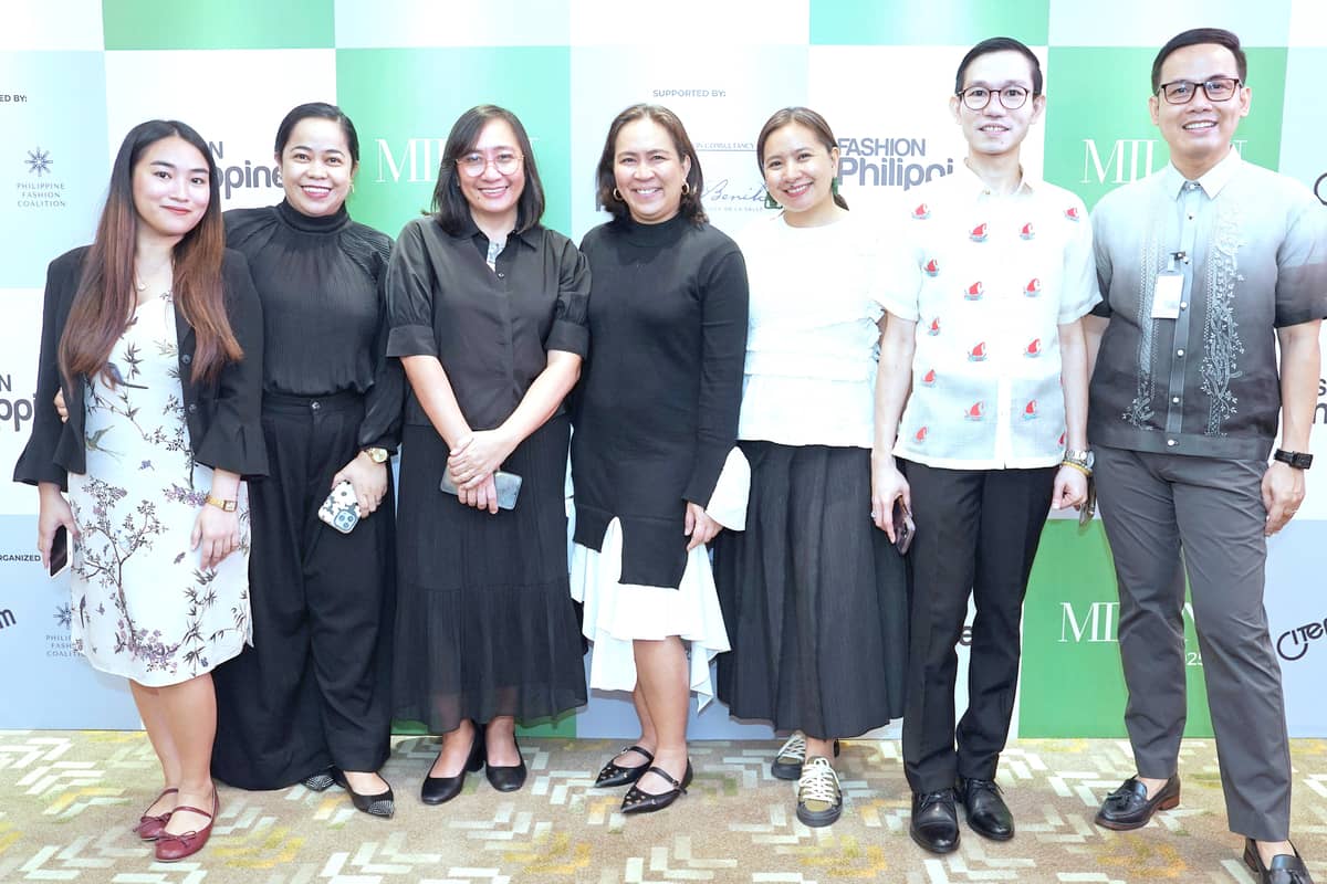 Lyn Maglantay, Karla Dinglasan, Marjo Evio, Anna Marie Alzona, Pinky Parra, Joseph Bernat and Harold Grande.