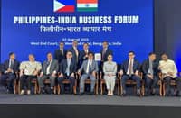 A delegation from the Philippines Government led by President Ferdinand R. Marcos including Mel Velarde - Chairman, Now Group met with leaders from Tata Consultancy Services led by Shiju Varghese, Country Head, TCS Philippines to sign the MoU.