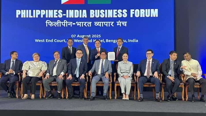 A delegation from the Philippines Government led by President Ferdinand R. Marcos including Mel Velarde - Chairman, Now Group met with leaders from Tata Consultancy Services led by Shiju Varghese, Country Head, TCS Philippines to sign the MoU.