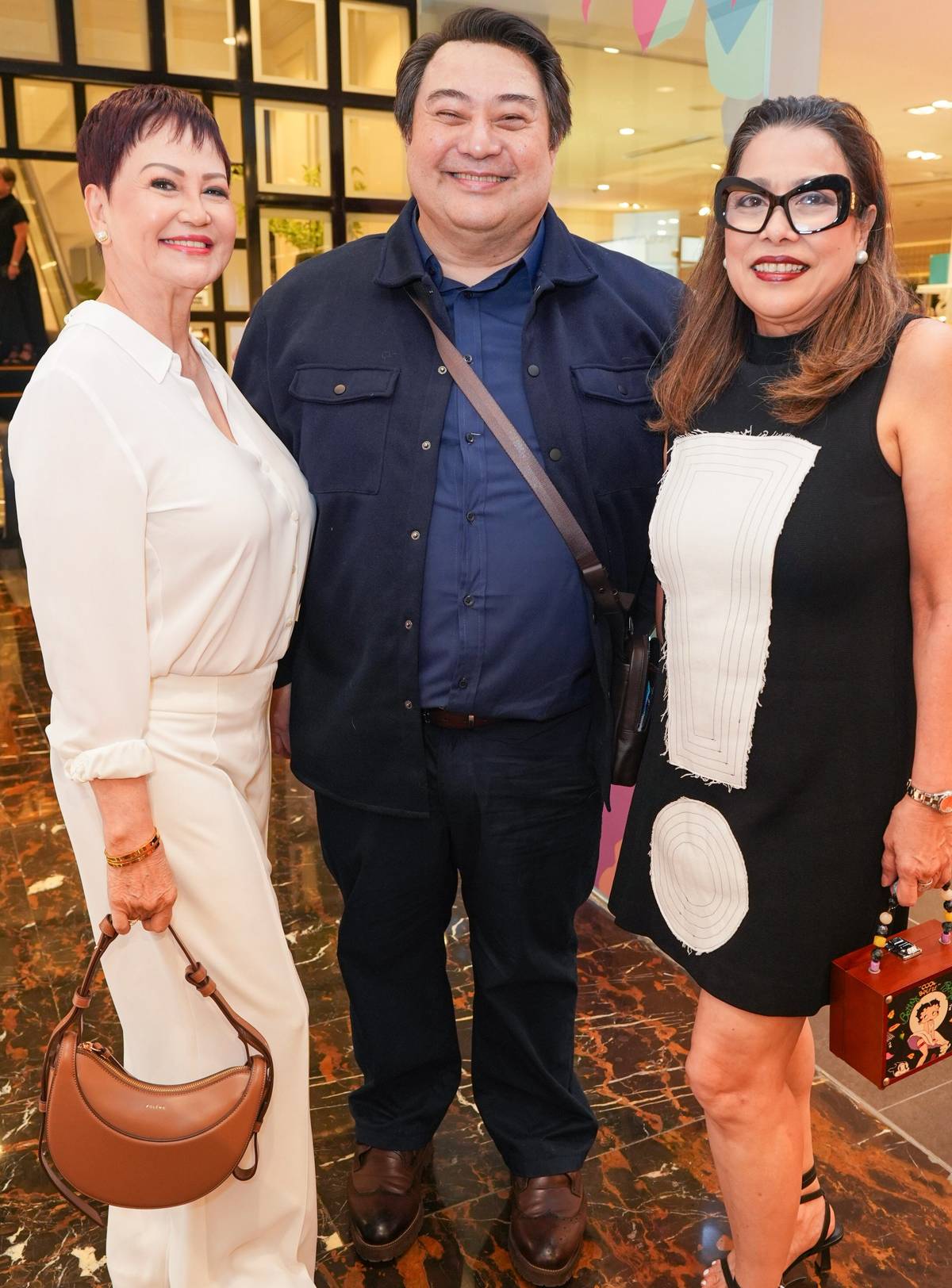 Princess Disini, Dean Decker and Yvette Grant.