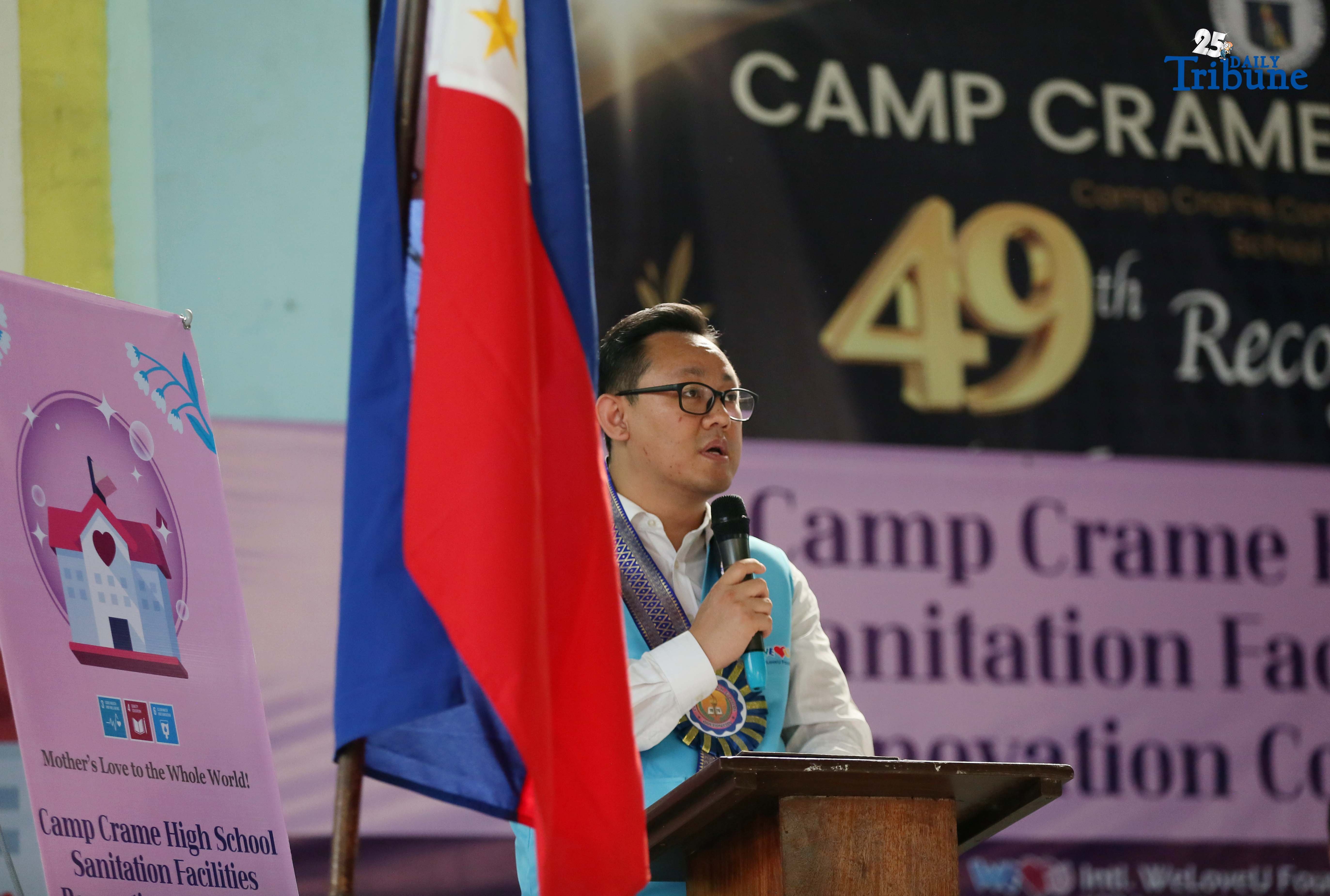 WeLoveU Foundation renovates Camp Crame high school restrooms
