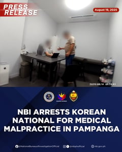 Korean arrested for medical malpractice in Clark Freeport
