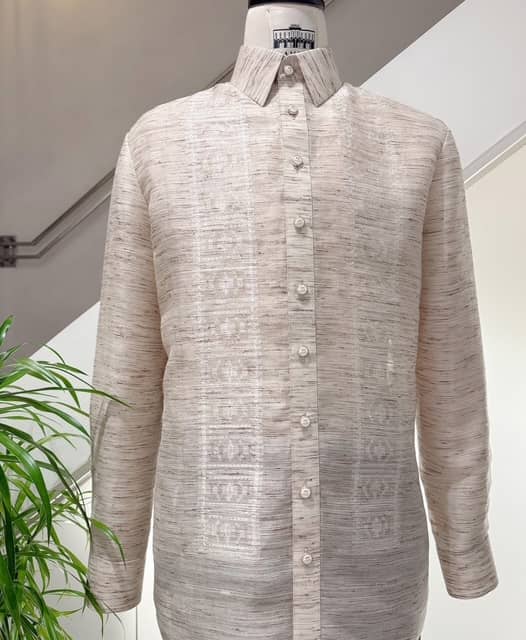 The Barong Tagalog made from saluyot transcends tradition.