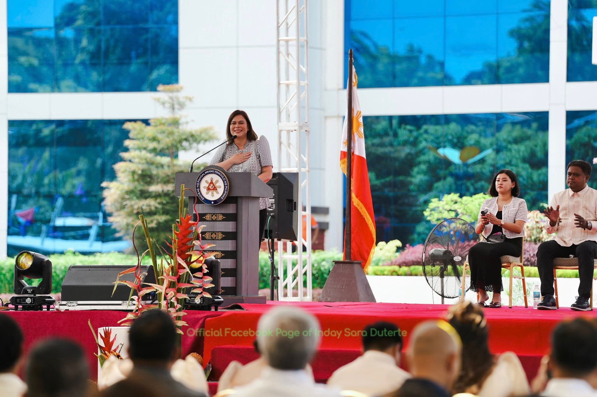 A failure? Sara says BBM asked her to stay
