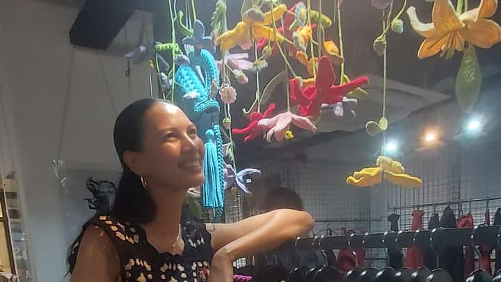 Supermodel Ria Bolivar and her collection for BRGY.