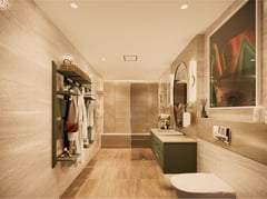 Redifining bathroom spaces 