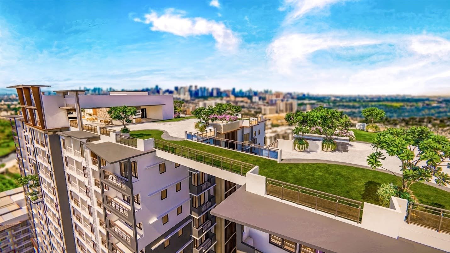 The Tafetta and Shantung buildings are linked by a Sky Bridge, giving residents convenient access to the roof deck and its amenities.