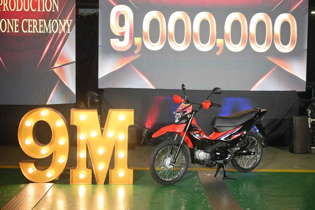 Honda hits 9 million motorcycle milestone