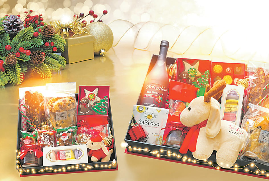 Savoy Hotel Manila unwraps spirit of Christmas with festive hampers