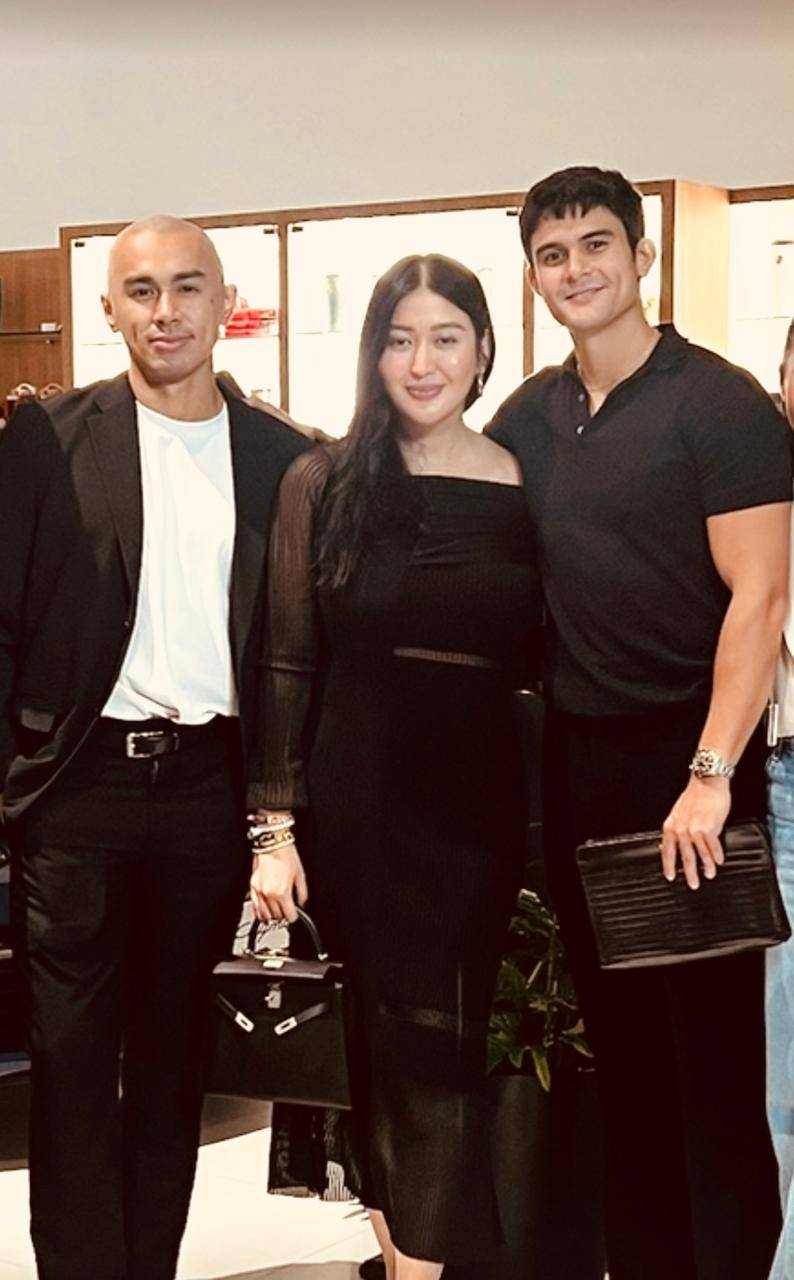 Mat Barbers, Tina Doble and Brandon Espiritu.