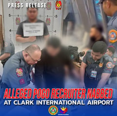 Airport worker nabbed for alleged POGO trafficking scheme at Clark