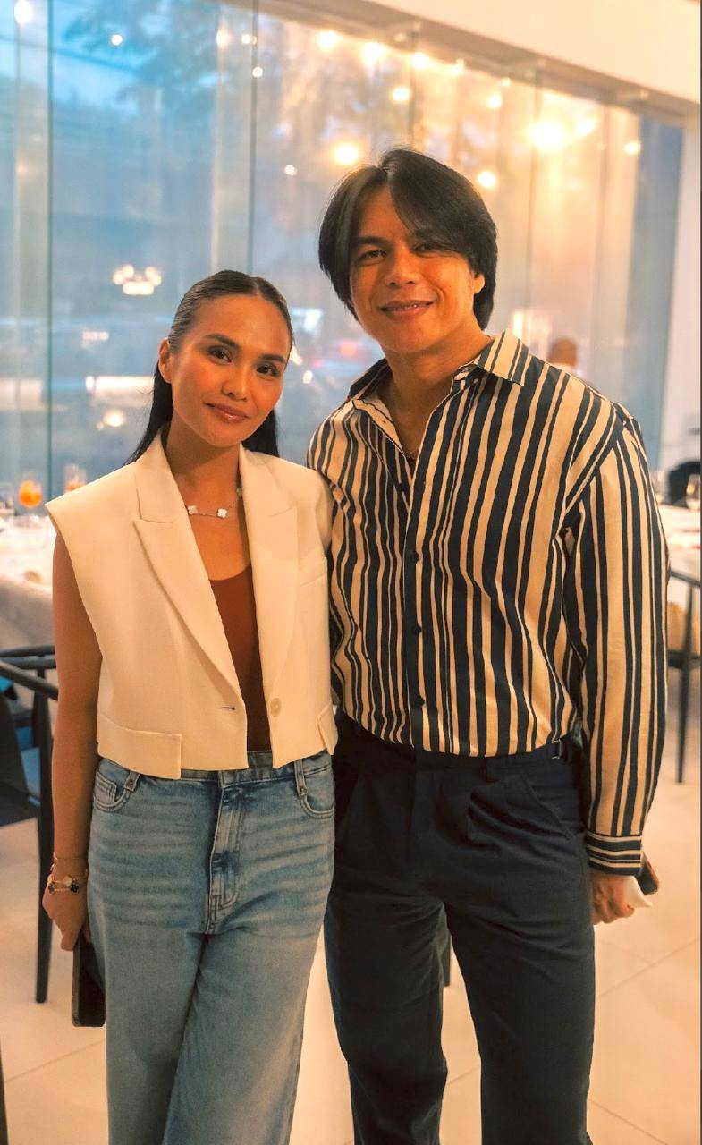 Anne Sambillon and Benjamin Juan.