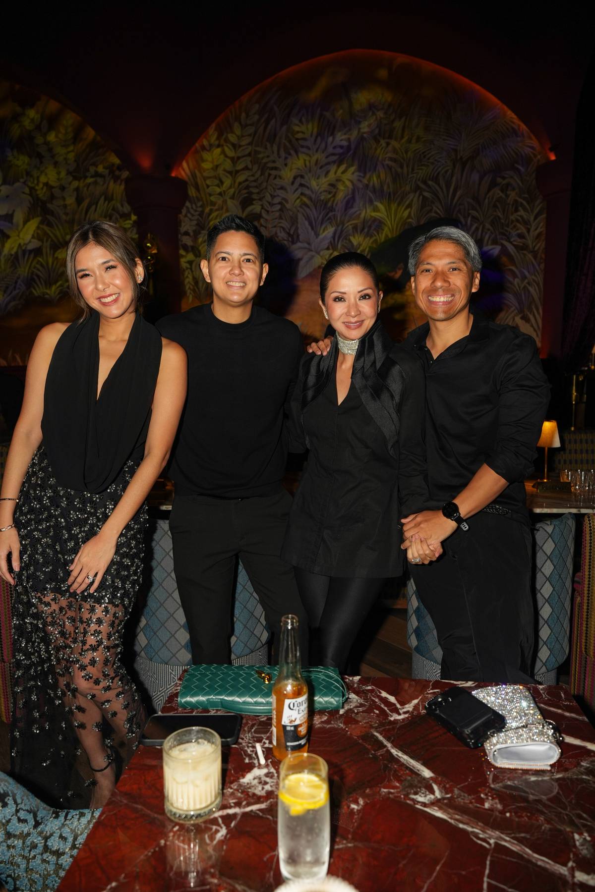 JAM Chan Cua, Chelsi Yabut, Cat Arambulo-Antonio and Carlo Antonio.