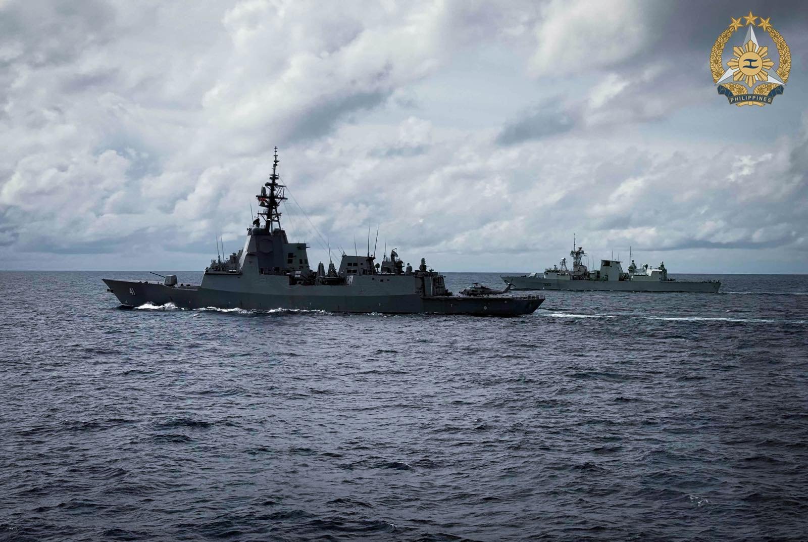 Phl, Australia, Canada jointly sail in West Philippine Sea