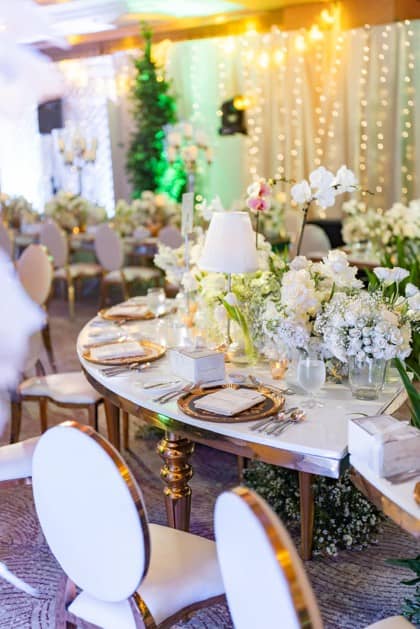 From simple flower arrangements, Teddy Manuel began crafting larger-than-life spaces, setting the tone for weddings and events.