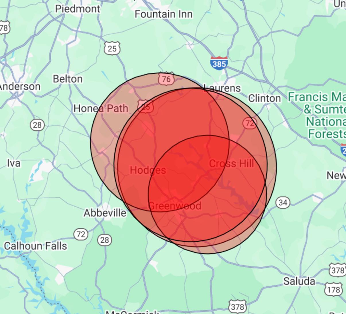 Earthquake swarm jolts South Carolina