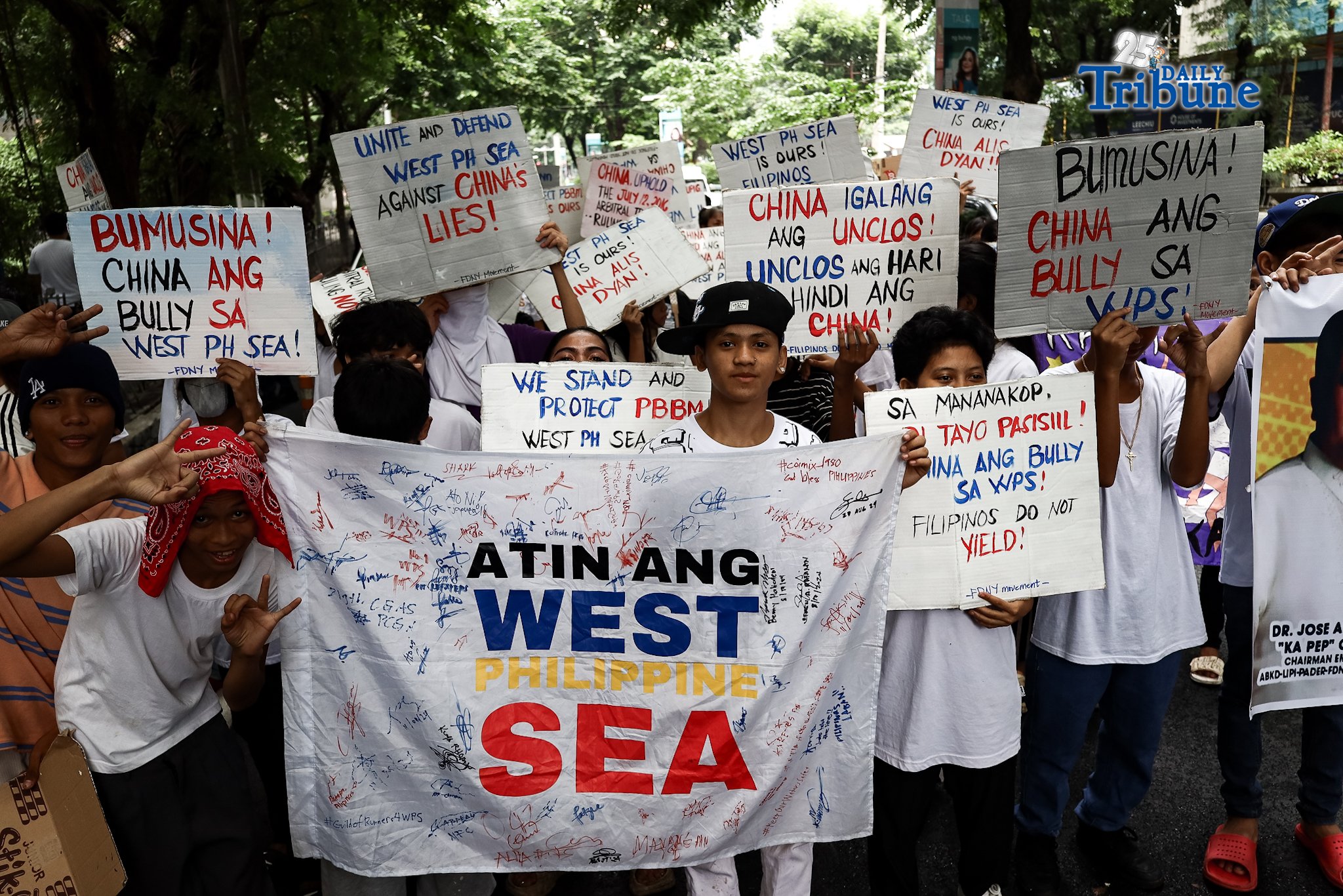 FDNY members rally against Chinese Coast Guard aggression