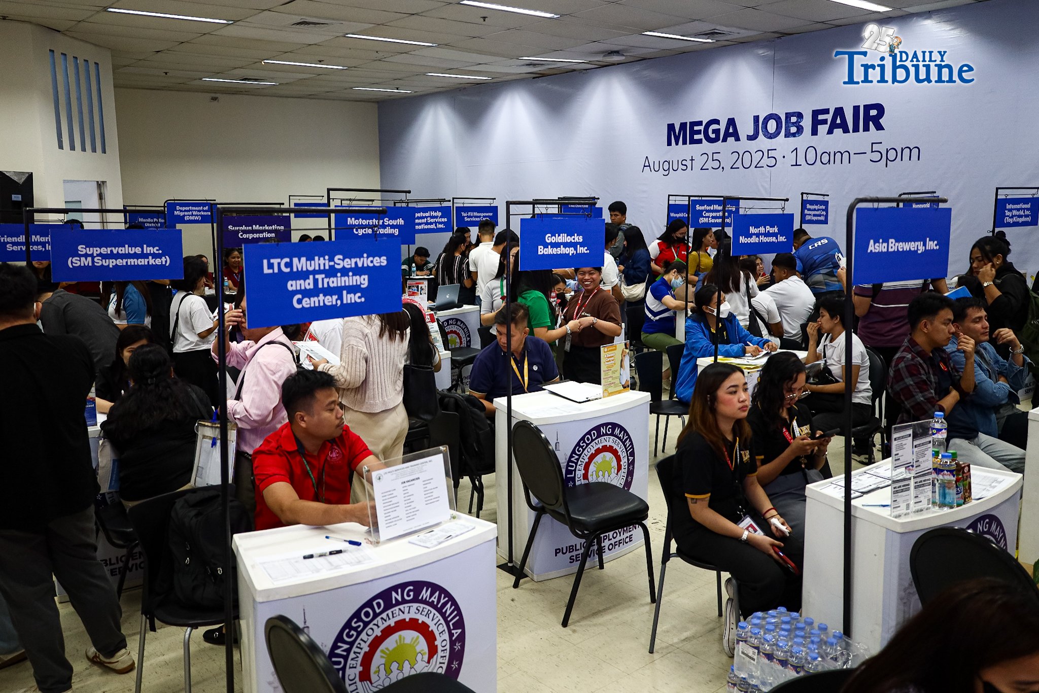 National Heroes' Day Mega Job Fair at SM Manila