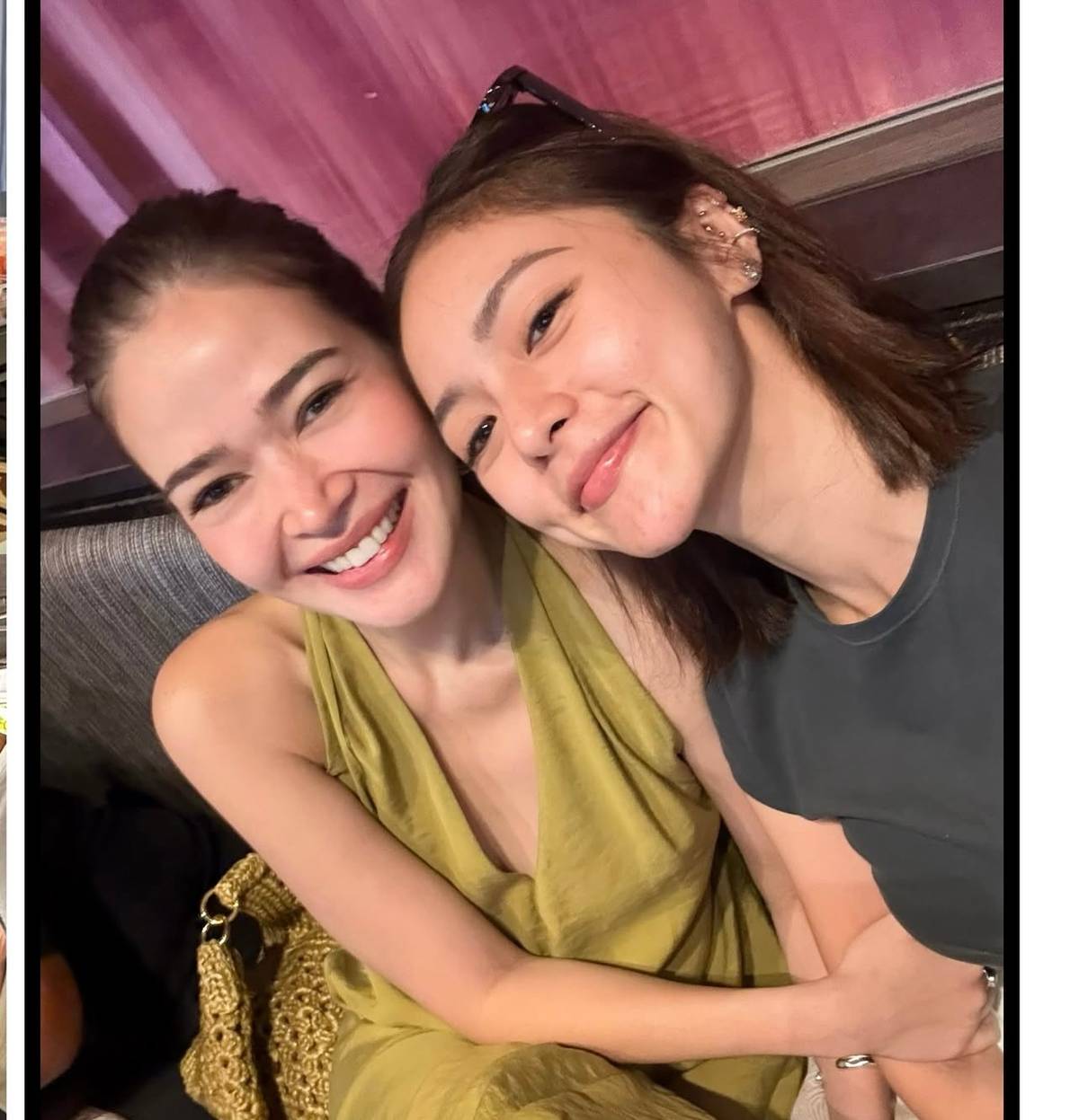With Bela Padilla.