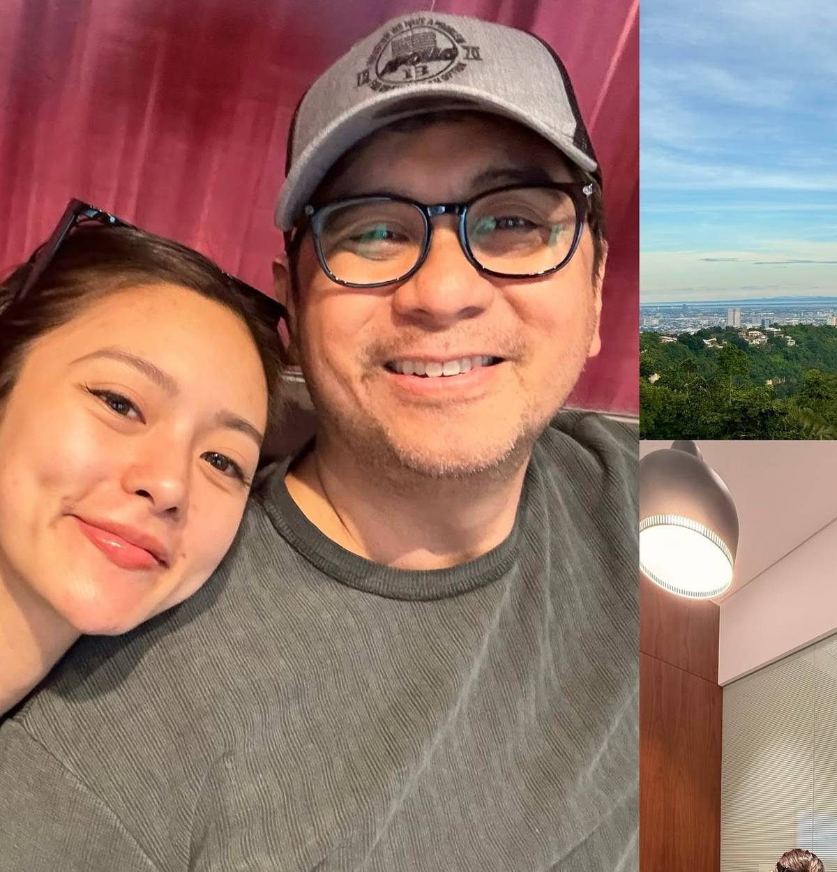 Kim Chiu with dire Loren Dyogi.
