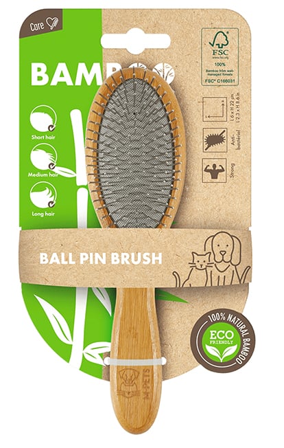 BAMBOO ball pin brush.
