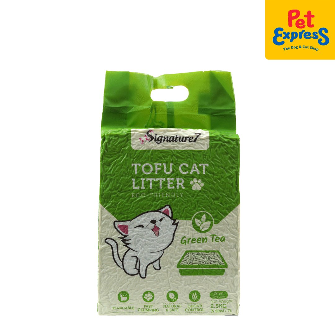 Tofu Green Tea Cat Litter.