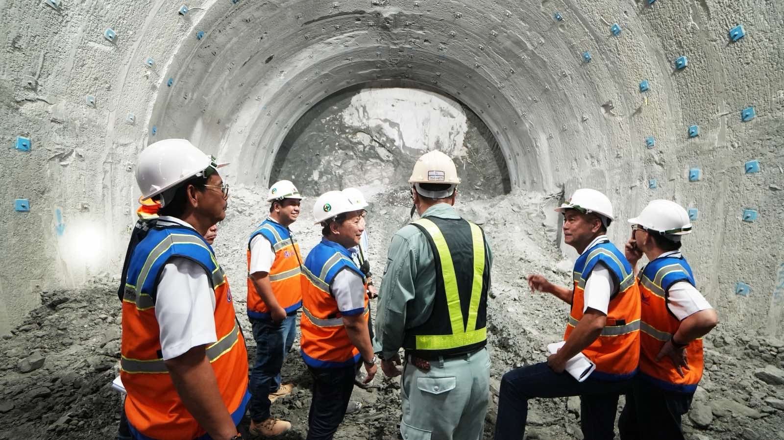 Davao City Bypass southbound tunnel nears breakthrough