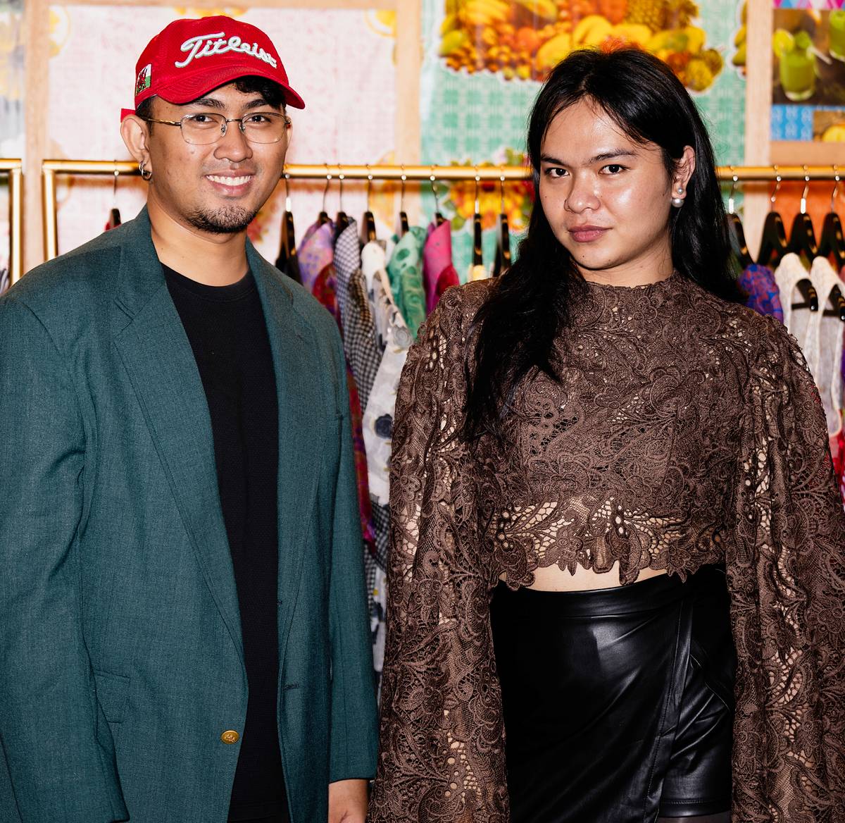 Gab Buenabajo and Reyna Canillas.