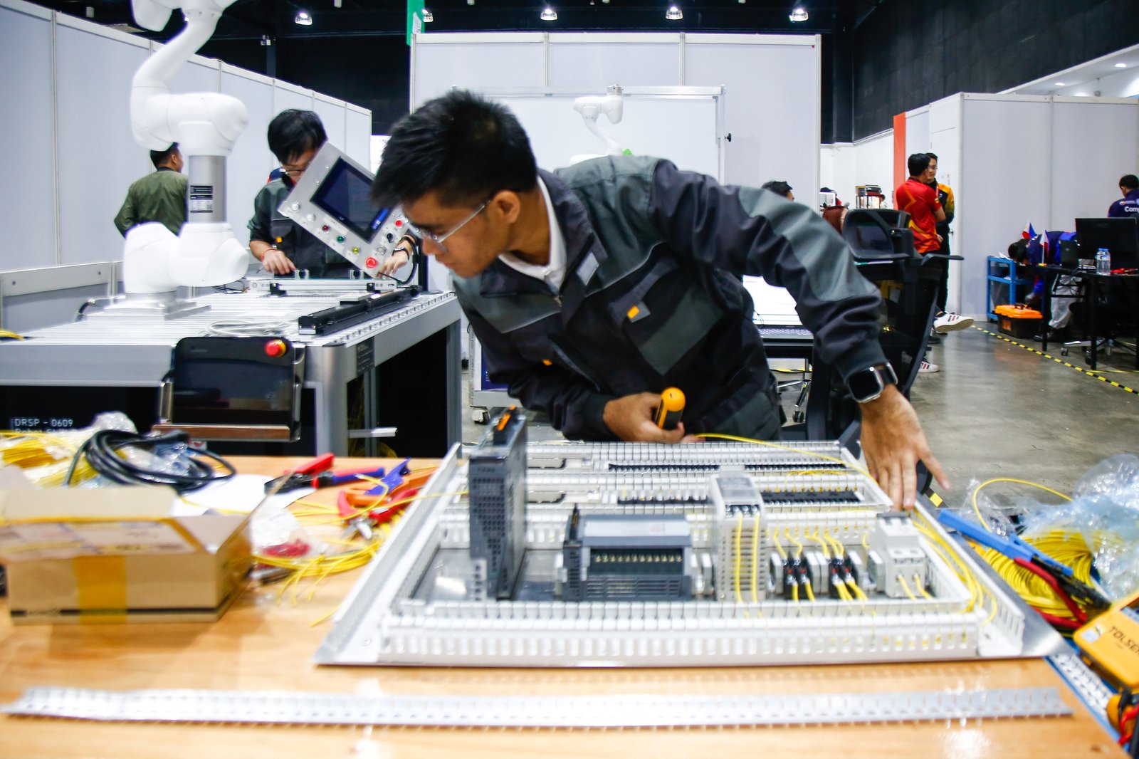 Skilled workers from the ten member states of the Association of Southeast Asian Nations (ASEAN) competed at World Skills ASEAN Manila 2025 in fields such as robotics, cybersecurity, hairdressing, graphic arts, and fashion design at the World Trade Center in Pasay City on 26 August 2025. The competition aims to promote and raise standards in the ASEAN region to an international level, as well as to motivate youth to develop their skills and knowledge.