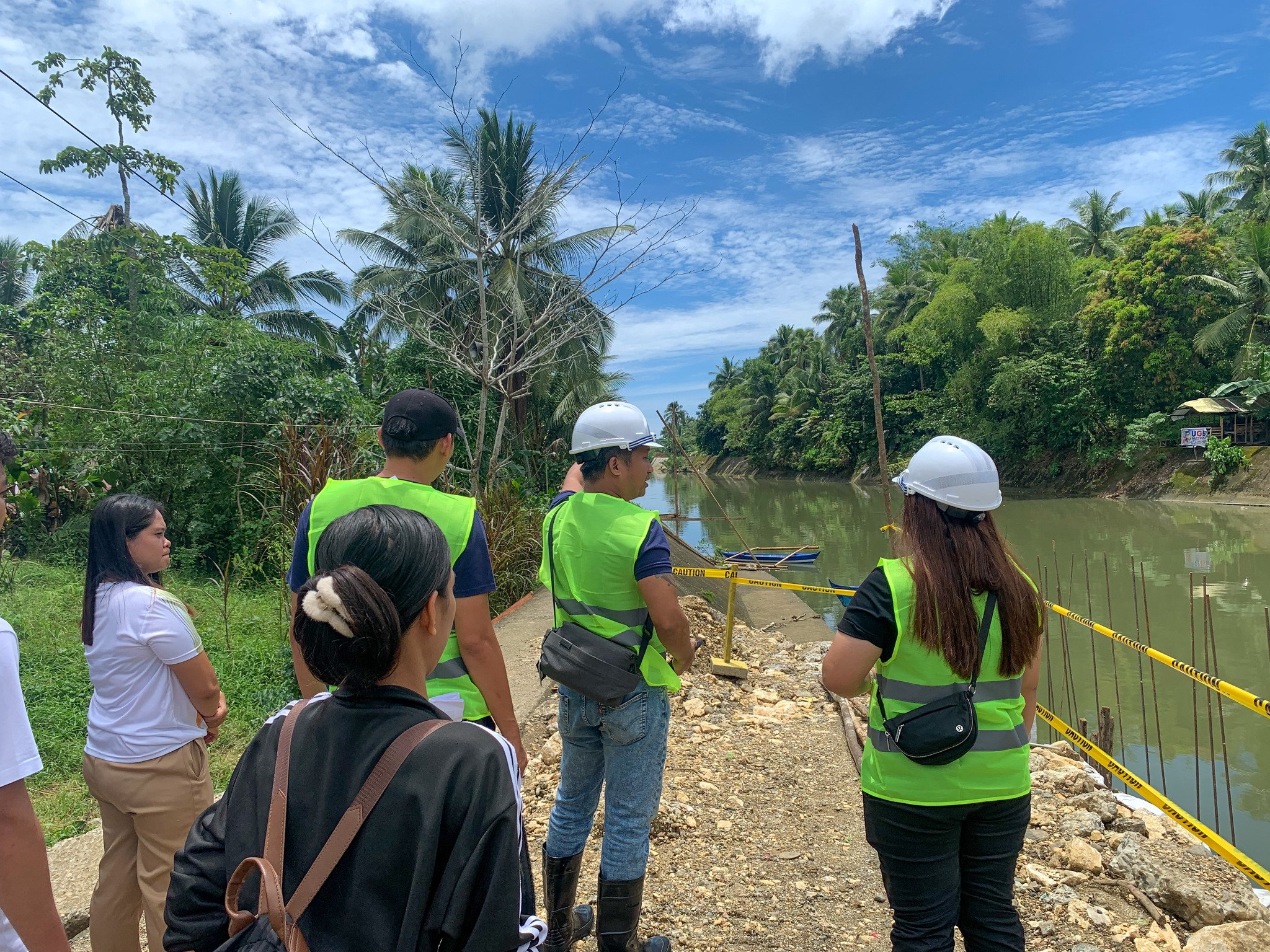 Borongan LGU plants flood protection bamboos