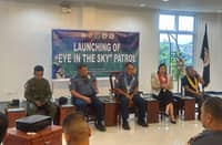 TOP Davao City Police Office officials have unveiled the drones for aerial surveillance during incidents to strengthen its response capabilities under the ‘Eye in the Sky Patrol’ program.