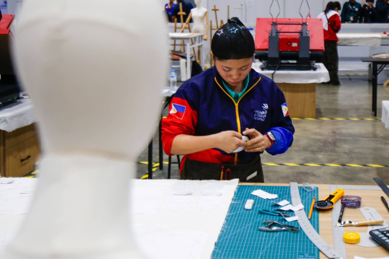 Skilled workers from the ten member states of the Association of Southeast Asian Nations (ASEAN) competed at World Skills ASEAN Manila 2025 in fields such as robotics, cybersecurity, hairdressing, graphic arts, and fashion design at the World Trade Center in Pasay City on 26 August 2025. The competition aims to promote and raise standards in the ASEAN region to an international level, as well as to motivate youth to develop their skills and knowledge.