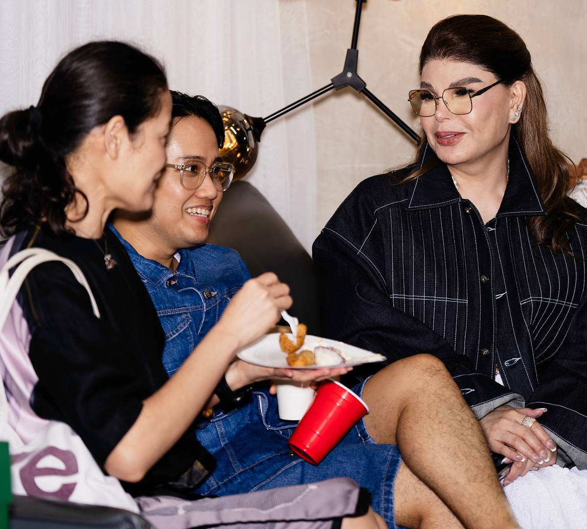 Jo Ann Bitagcol, Rudolph Leonor and Barbie Arcache.