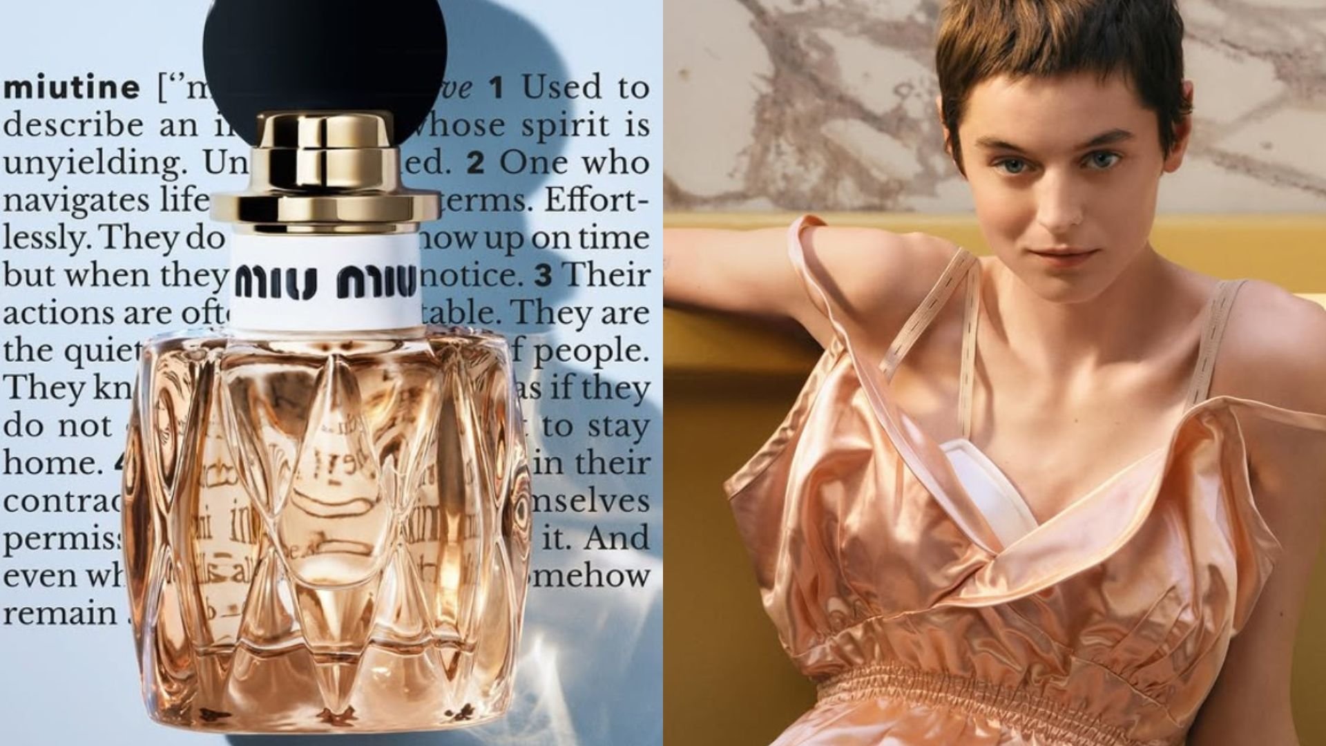 Emma Corrin is the face of Miu Miu’s rebellious new scent
