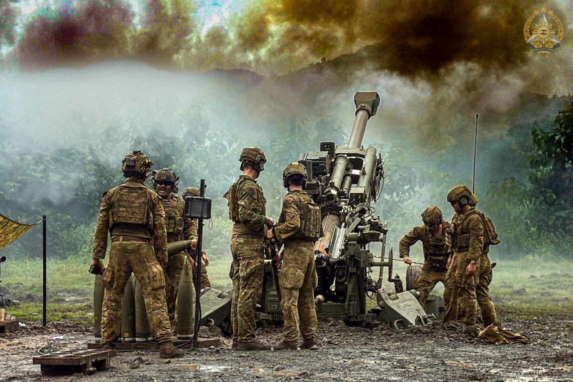 Phl, Australian forces hold a 'combined arms live fire exercise' in Nueva Ecija