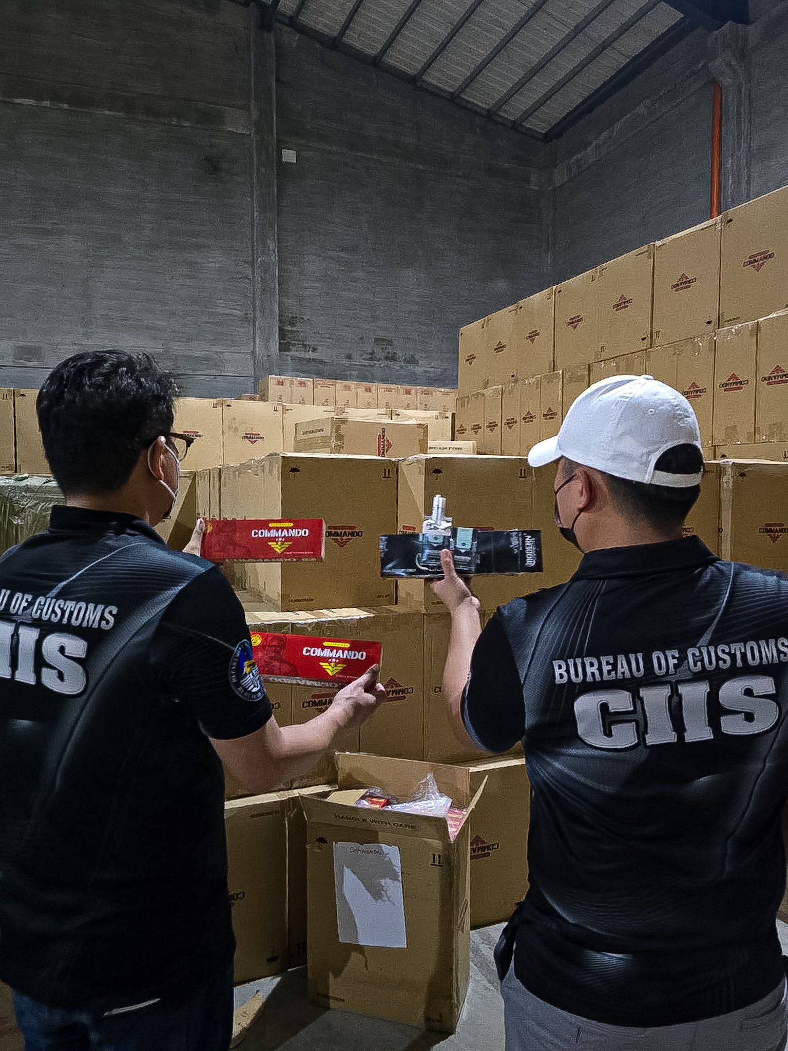 Bureau of Customs seized PHP605.29 million worth of smuggled cigarettes from China and Vietnam in a warehouse raid in Bulacan on Wednesday, 27 August 2025.

Boxes of illicit cigarettes were presented to the media by Customs Commissioner Ariel Nepomuceno inside Warehouse 6 of the Phil-Asia Industrial Compound in Plaridel town. The contraband was intercepted by the Manila International Container Port’s Customs Intelligence and Investigation Service (MICP-CIIS), led by chief Alvin Enciso.