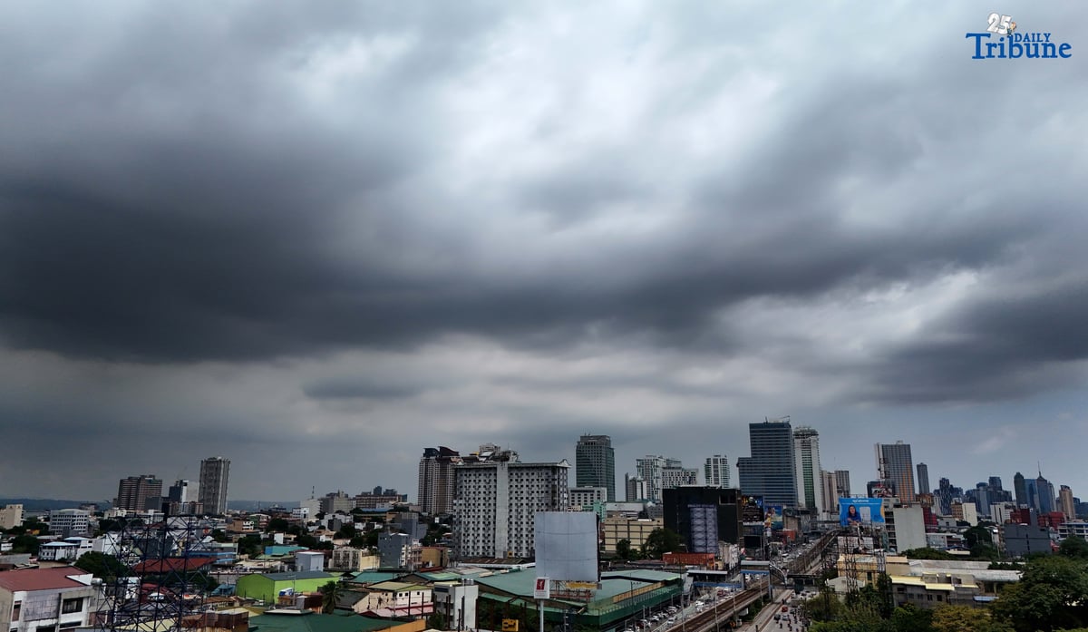 Metro Manila skyline is seen from Quezon City on Wednesday, August 27, 2025.
The state weather bureau warned Tuesday that La Niña conditions could develop as early as the September-October-November season, bringing stronger storms and a potentially more severe typhoon season before the year ends.