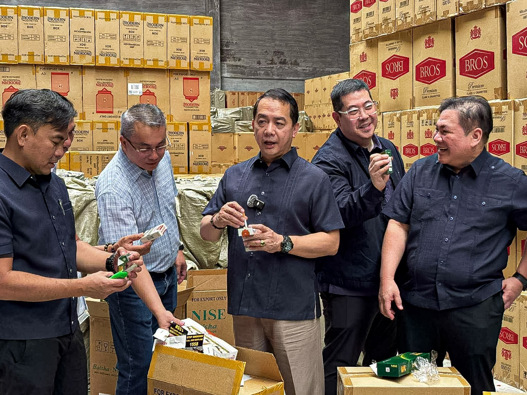 P605M smuggled cigarettes from China and Vietnam seized in Bulacan
