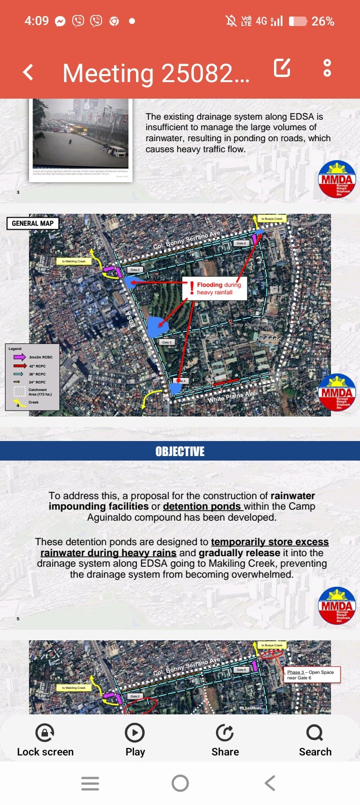 MMDA proposes rainwater impounding facilities in Camp Aguinaldo
