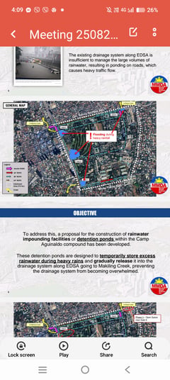 MMDA proposes rainwater impounding facilities in Camp Aguinaldo
