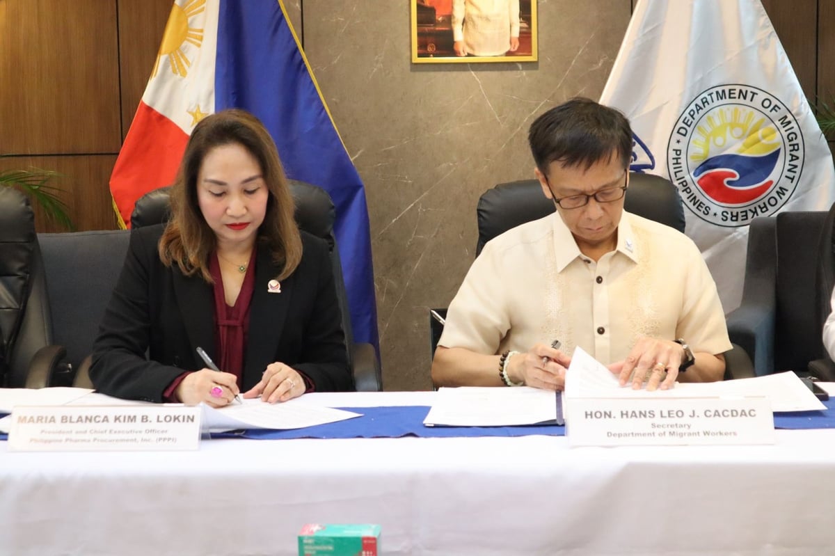DMW, PPPI partner to roll out affordable pharmacies for OFWs