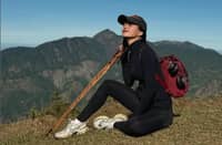 Amid social media controversies, actress Maris Racal finds solace in nature by conquering Mt. Ulap in Ampucao, Itogon, Benguet.