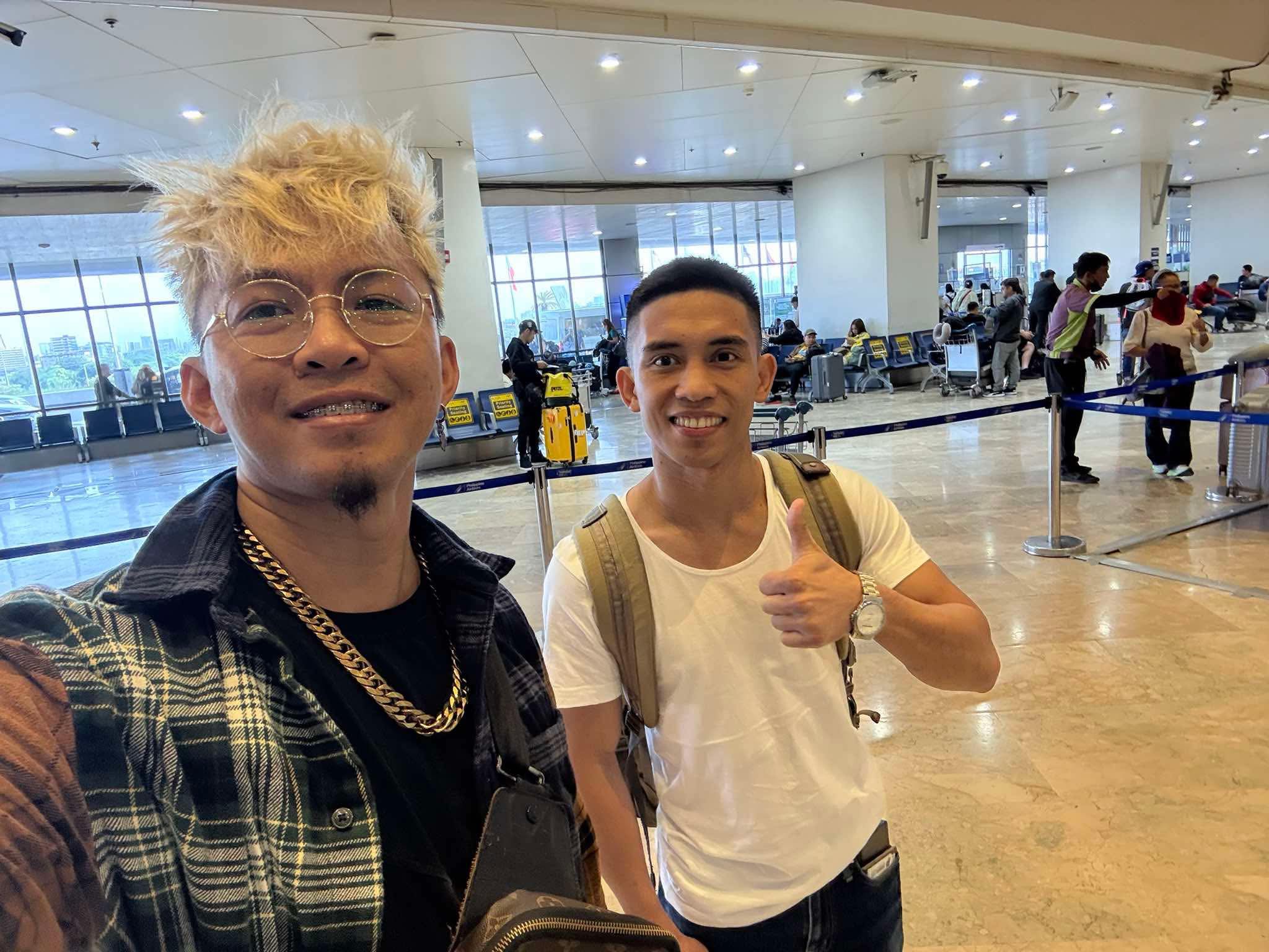 Vayson flies to U.S. ahead of title fight