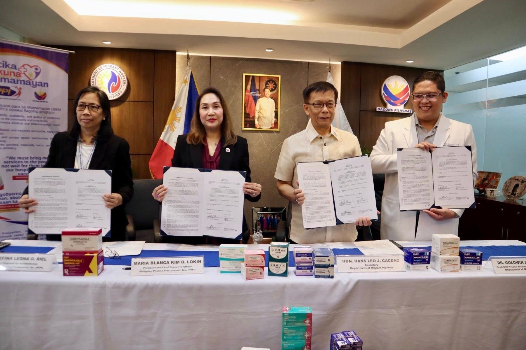 Pharma franchises open to OFW groups, says DMW